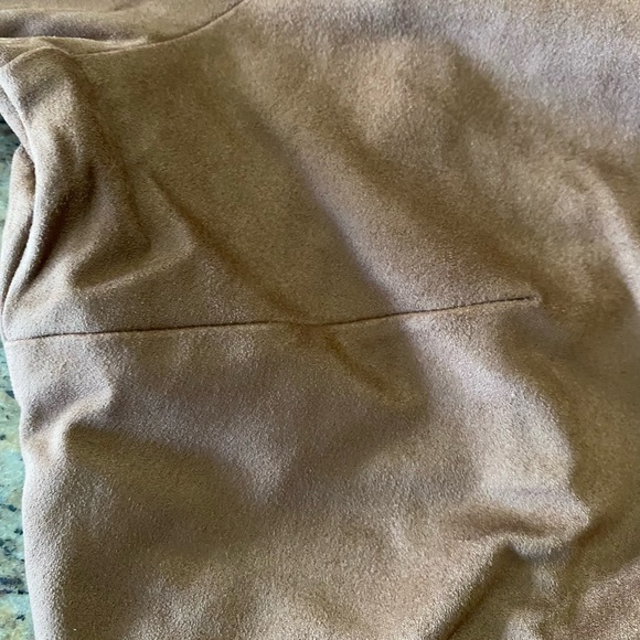 Soft Surroundings Drape Faux Suede Jacket - Picture 8 of 12